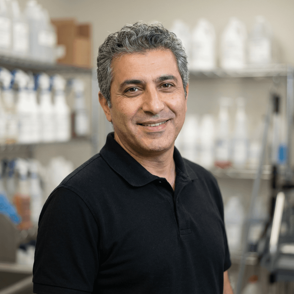 Marcus Johnson, barber from Atlanta